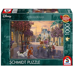 Puzzle les aristochats 1000 pcs