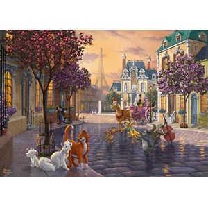 Puzzle les aristochats 1000 pcs