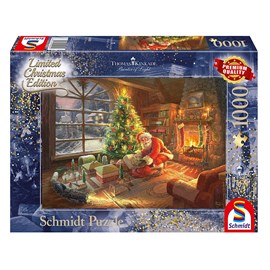 Puzzle le père noël est là 1000 pcs