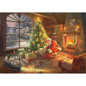 Puzzle le père noël est là 1000 pcs