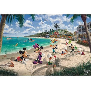 Puzzle mickey et minnie en floride 200 p