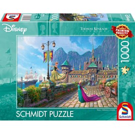 Puzzle la reine des neiges à arendelle