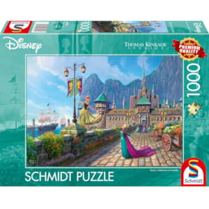 Puzzle la reine des neiges à arendelle