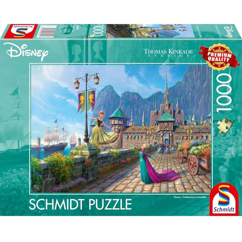 Puzzle la reine des neiges à arendelle