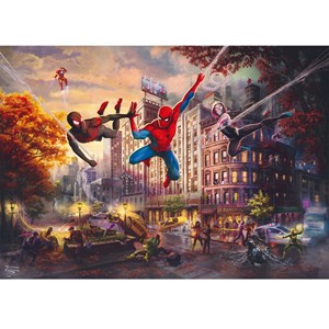 Puzzle marvel spider-man et ses amis 100