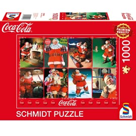 Puzzle père noël coca cola 1000 pcs