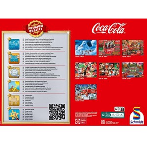 Puzzle père noël coca cola 1000 pcs