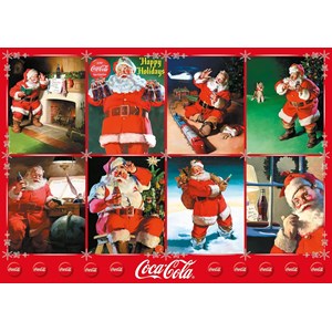 Puzzle père noël coca cola 1000 pcs