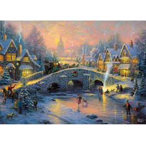 Puzzle l'esprit de noël 1000 pcs