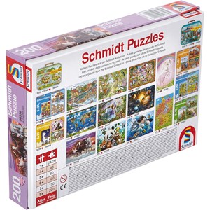 Puzzle trio de chevaux sauvages 200 pcs