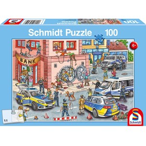 Puzzle opération de police 100 pcs