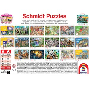 Puzzle animaux en afrique 60 pcs