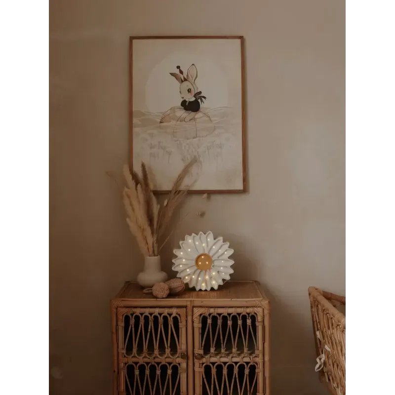 Lampe veilleuse marguerite blanche (Little Lights) - Image 4