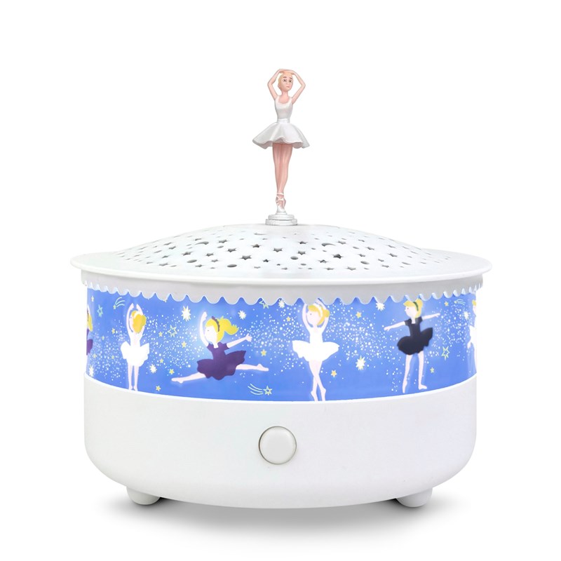 Veilleuse projecteur d'étoiles ballerin