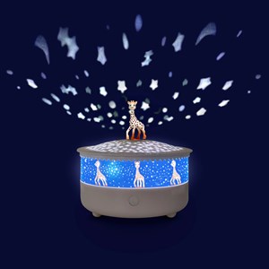 Veilleuse projecteur d'étoiles sophie l