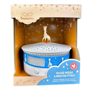 Veilleuse projecteur d'étoiles sophie l