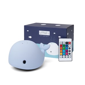 Veilleuse baleine bleue avec télécomma