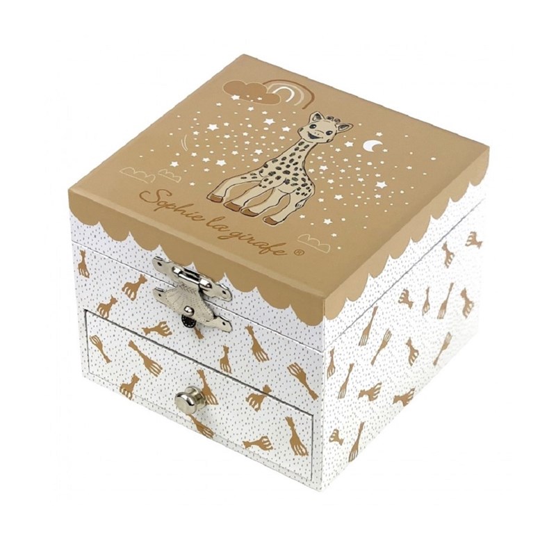 Trousselier - Boite à musique sophie la girafe camel