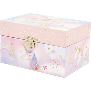 Coffret musical licorne arc-en-ciel