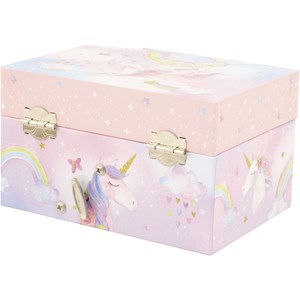 Coffret musical licorne arc-en-ciel