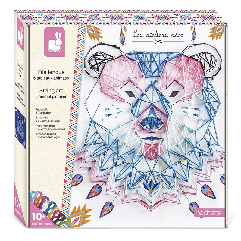 Kit créatif fils tendus animaux