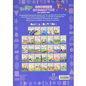 Grosses gommettes mamans et bébés anim