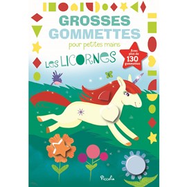 Grosses gommettes les licornes