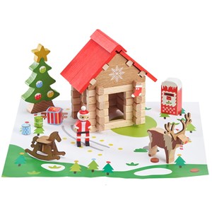 La cabane du père noël 60 pièces