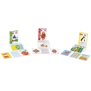 Coffret 3 jeux de cartes