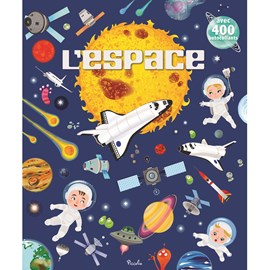 400 autocollants l'espace