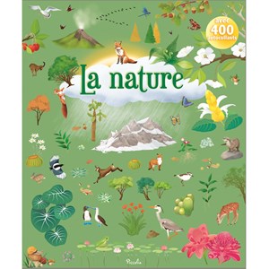 400 autocollants la nature