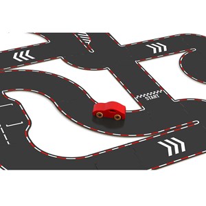 Circuit réversible avec 2 voitures