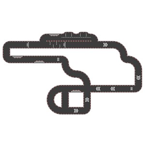Circuit réversible avec 2 voitures