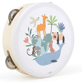 Tambourin animaux du monde sarah betz