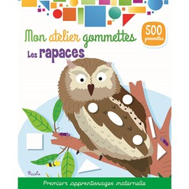 Mon atelier gommettes les rapaces