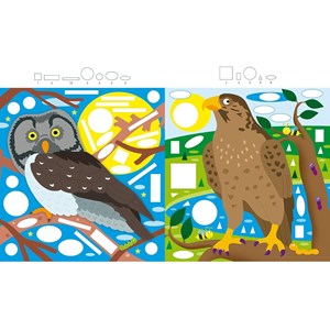 Mon atelier gommettes les rapaces