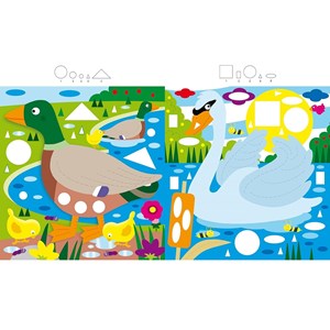 Mon atelier gommettes les animaux de l'?