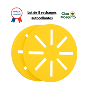 Recharges pour piège à moustiques x5