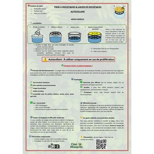Piège moustiques et larves naturel