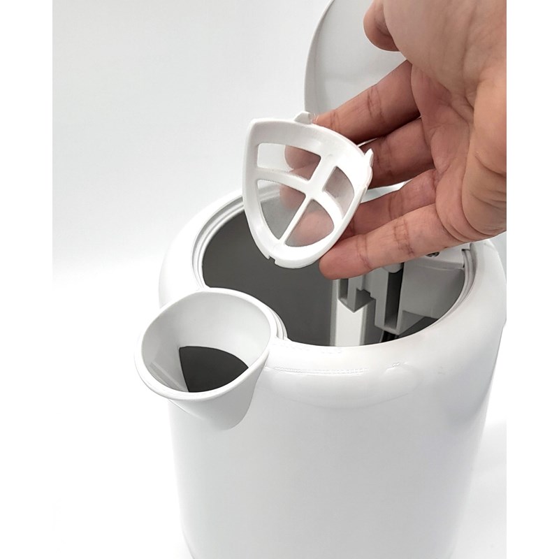 Diamant - bouilloire électrique blanc (Terraillon) - Image 1