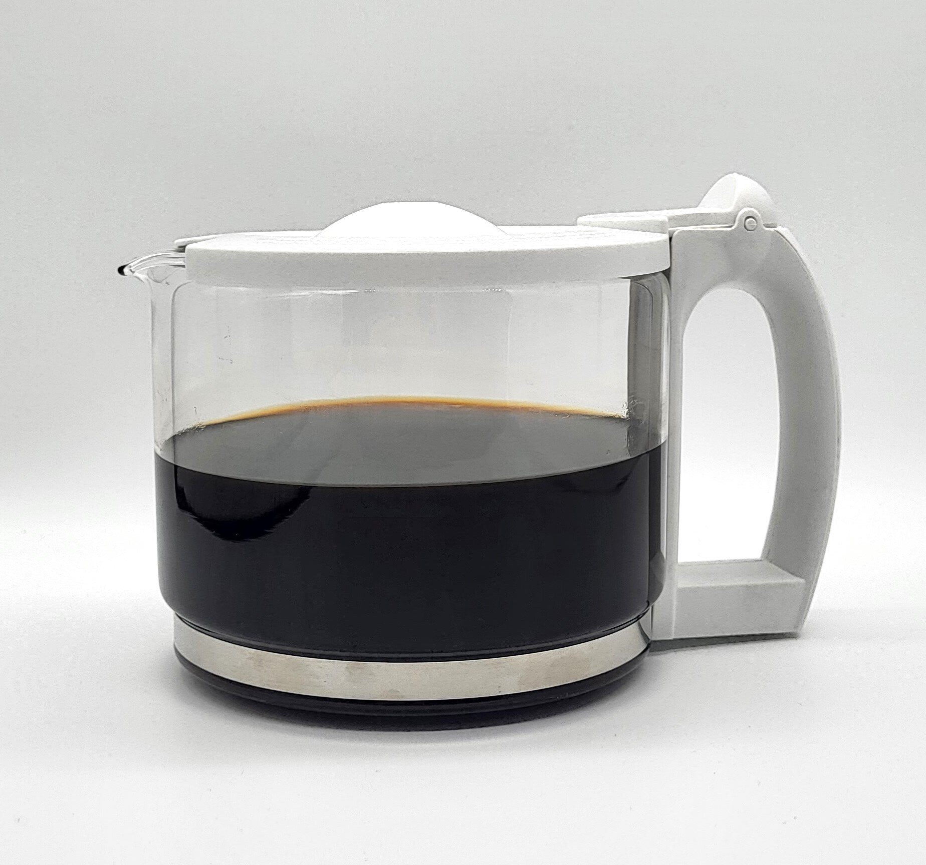 Cafetière Filtre Terraillon Diamant Blanc 1.25L - 980W - Maintien Au Chaud, Anti-goutte - Filtre Permanent