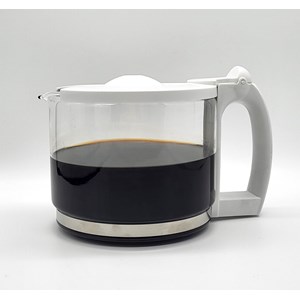 Diamant - cafetière filtre blanc