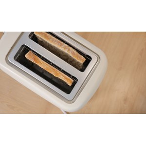 Sunrise - grille pain électrique crème