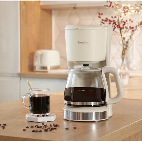 Terraillon - Sunrise - cafetière filtre crème