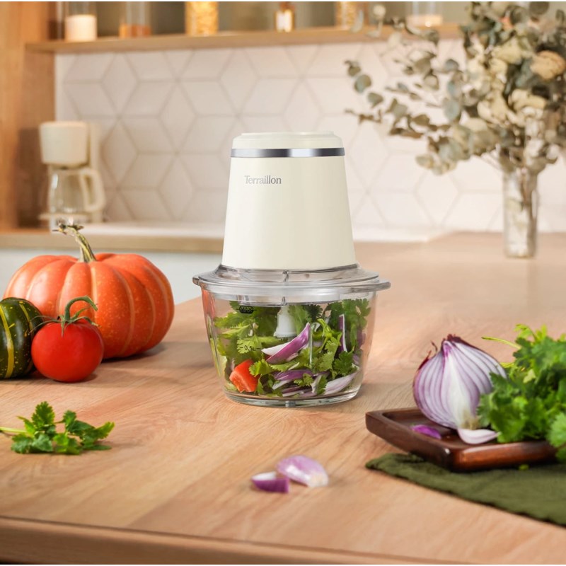 Terraillon - Sunrise - hachoir électrique crème