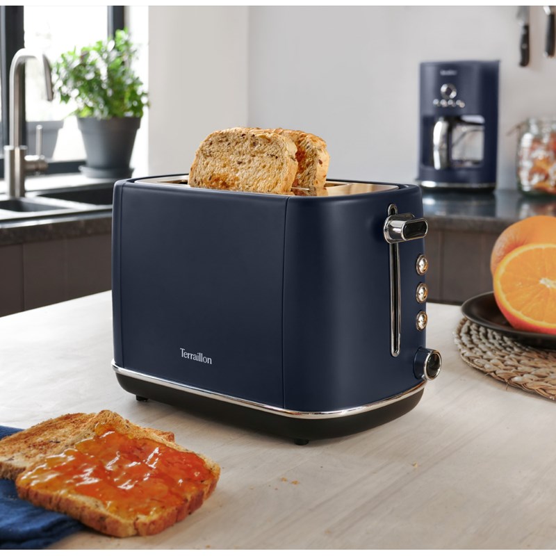 New moon - grille pain électrique bleu