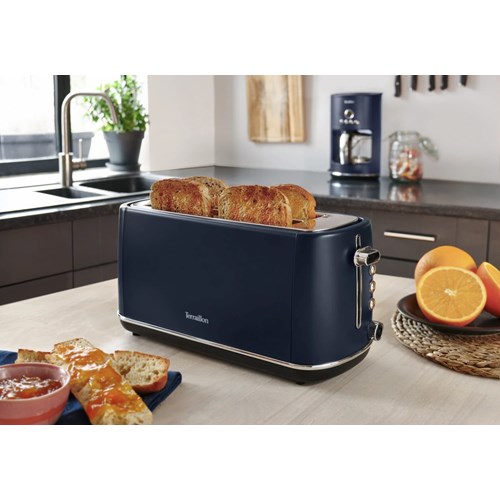 Terraillon - New moon - grille pain long  bleu