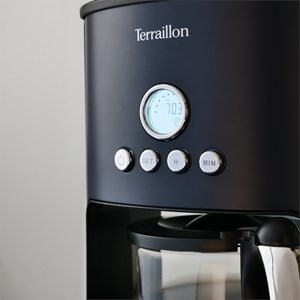 New moon - cafetière filtre bleu