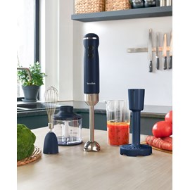 New moon - mixeur plongeant bleu