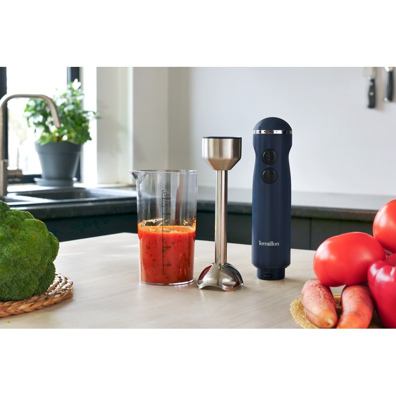 New moon - mixeur plongeant bleu (Terraillon) - Image 2